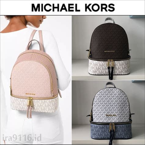 harga tas ransel michael kors original|michael kors ransel.